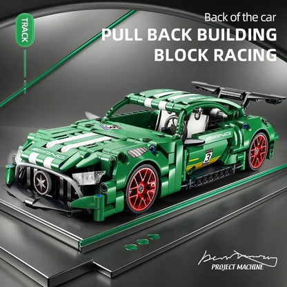 City Speed Car Building Blocks 451PCS Luxury Auto Racing Vehicle