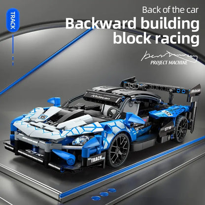 City Speed Car Building Blocks 451PCS Luxury Auto Racing Vehicle