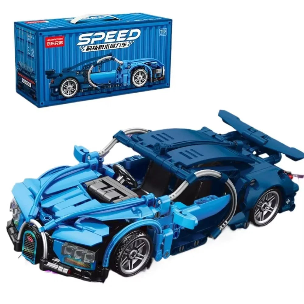 City Speed Car Building Blocks 451PCS Luxury Auto Racing Vehicle
