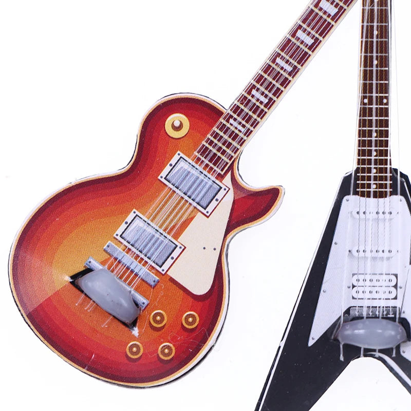 Miniature Electric Guitar Dollhouse Accessory