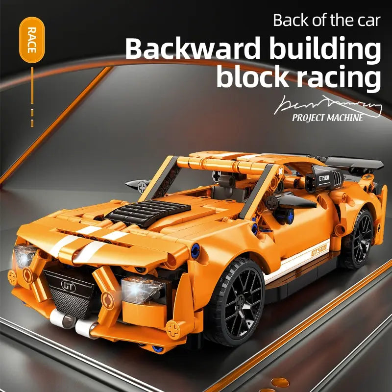 City Speed Car Building Blocks 451PCS Luxury Auto Racing Vehicle