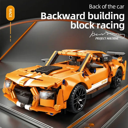City Speed Car Building Blocks 451PCS Luxury Auto Racing Vehicle