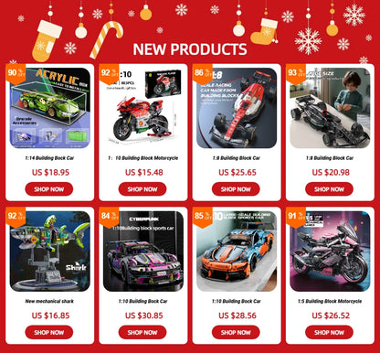 City Speed Car Building Blocks 451PCS Luxury Auto Racing Vehicle